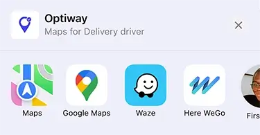Optiway iPhone App